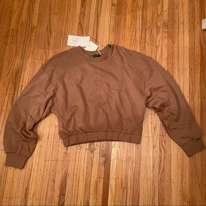 Zara cropped sweater